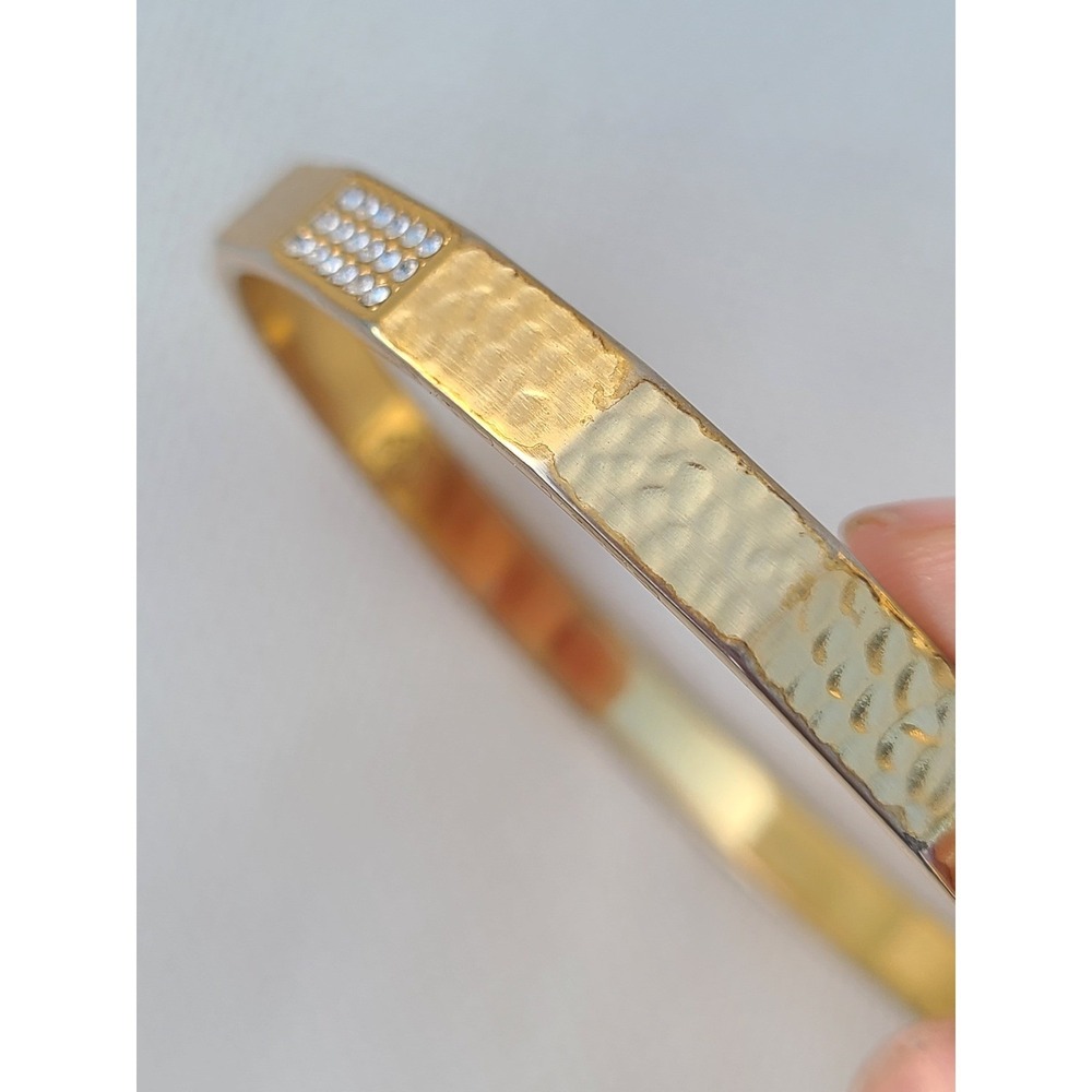 Brighton Gold Rhinestone Bangle - Picture 3 of 4